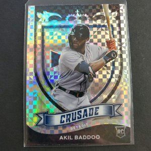 2021 Panini Crusade Akil Baddoo Building Blocks Rookie Card (RC) # 14